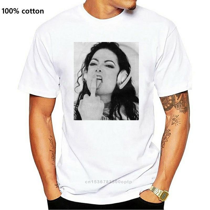 Michael Jackson T-shirt Printed Pattern Cotton Men Tshirt Harajuku Streetwear Unisex