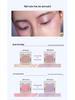 Qianyan Luxurious Crystal Eyeshadow & Blush Palette - Matte Shimmer Contour Highlighter for Daily Use