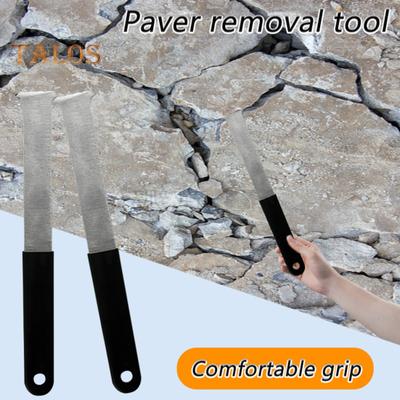1/2/3Pcs Paver Removal Tool with Micro-Tooth Grooves Non-Slip Rubber Handle Lawn Garden Patio Brick Block Replacement Paver Puller Extractor Remover