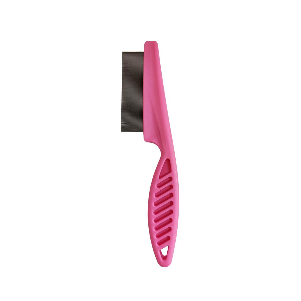 

Pet Flea Comb for Dogs & Cats - Fine-tooth Steel Needle for Smooth Hair Removal Short (14cm*1.2cm*14g)