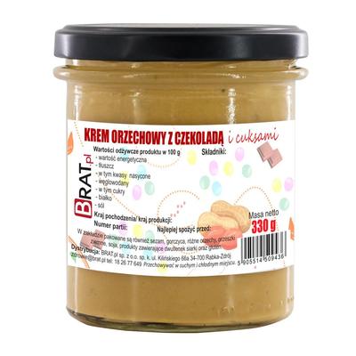 Hazelnut Cream with Chocolate and Candied Fruit 330G