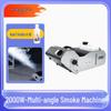 Bingqing 1500W High-Power Colorful Smoke Machine for Stage, Bar, or Wedding Performances