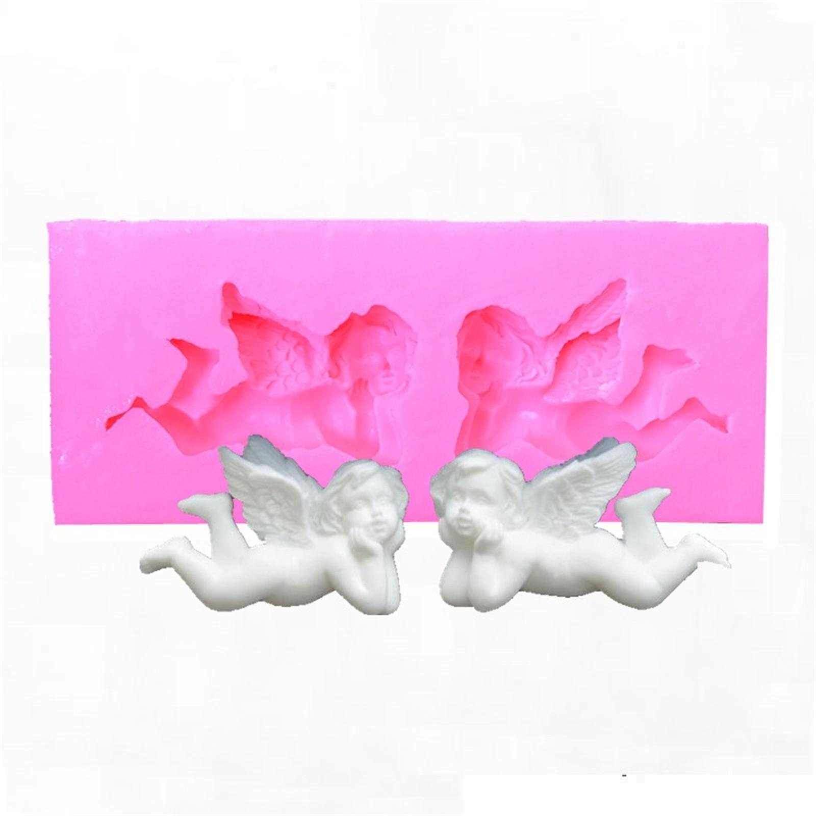 

Angel Baby силиконовая форма для помадки шоколад сахарная форма инструменты для выпечки аксессуары One Size розовый