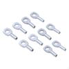 Pack Draht Seil Ösen Heavy Duty Krafttraining Fitness Teile Ersatz Anhänge für