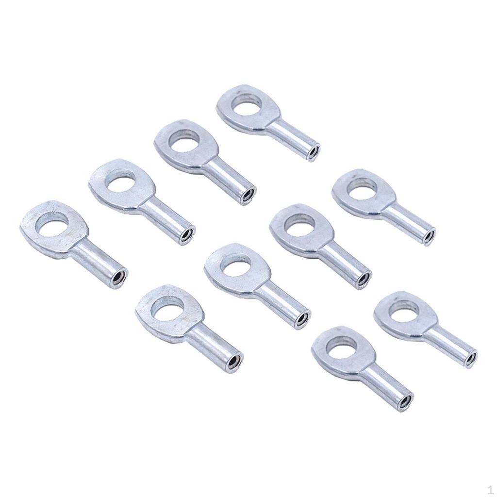Pack Draht Seil Ösen Heavy Duty Krafttraining Fitness Teile Ersatz Anhänge für