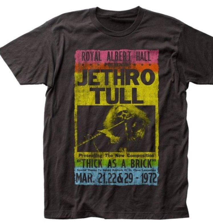 26 Jethro Tull Royal Albert Hall T Shirt Black Unisex T-Shirt XXXL 2160₽