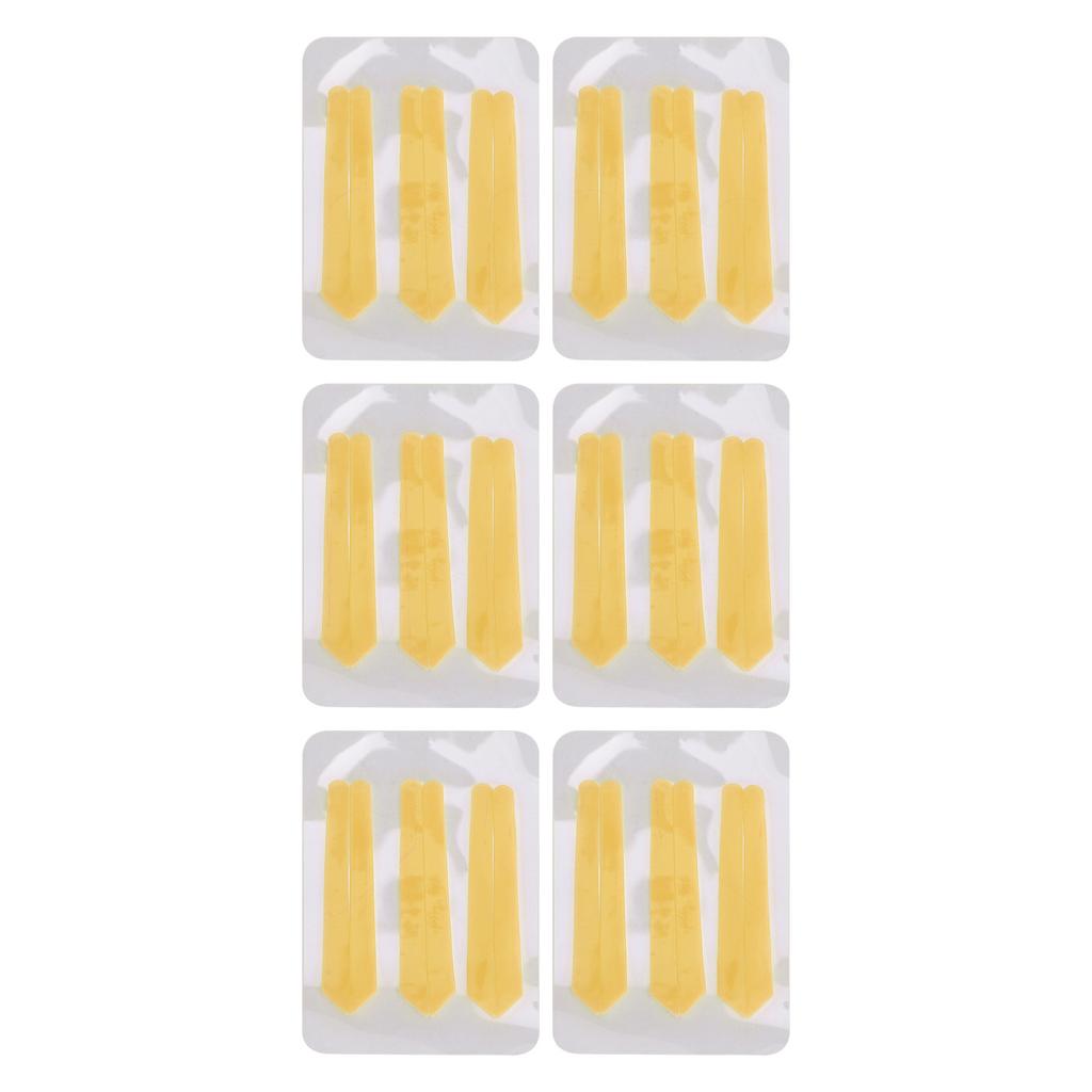 6 Packs Lash Lift Ribbon Kit Soft Flexible Perming Reusable Eyelash Curling Silicone Strip