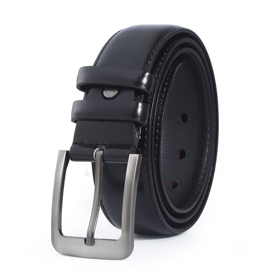 PU Leather Belts for Men Luxury Designer High Quality Fashion Style Vintage Brown Cowboy Male Belt Casuel for Male ND005