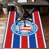 Ba-hia Sports Club Emblem Printed Office Carpet Chair Cushion  Entryway Rug, Rugs for Living Room, Bedroom Christmas gifts
