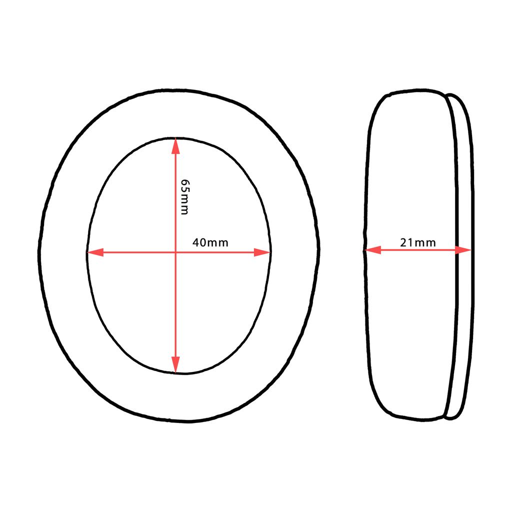 NullMini Replacement Earpads for Sony MDR-1AM2 Headphones Sleeve Headband Earphone Earmuff