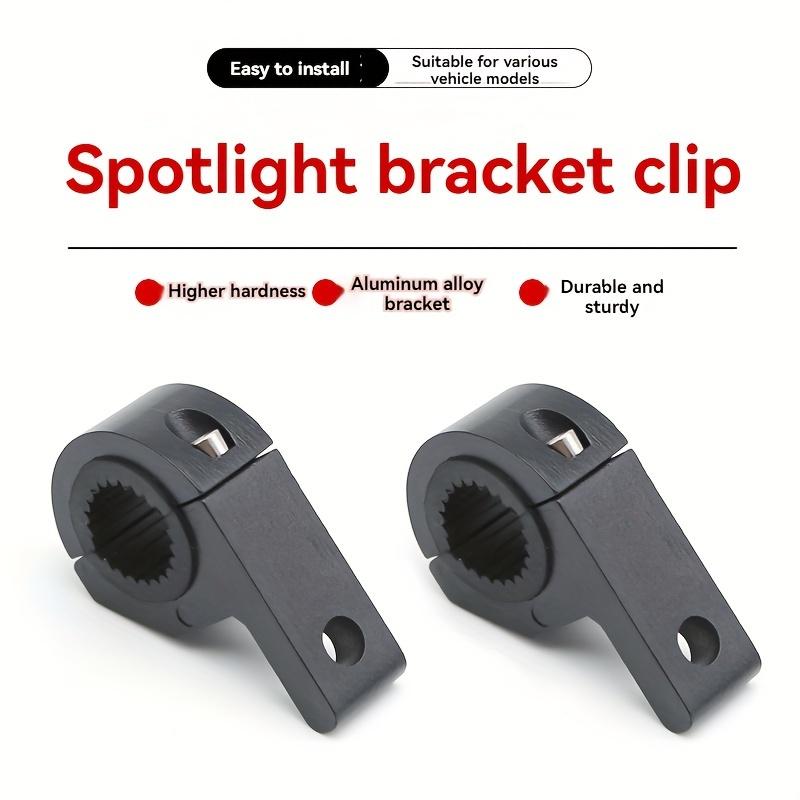 1pc Electric Car Motorcycle Led Spotlight Bracket Pipe Clamp