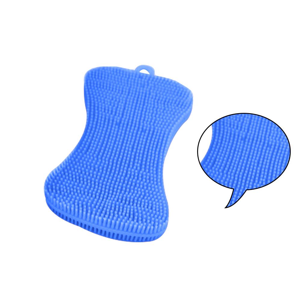 Multi-functional Brush Non Stick Kitchen Scrubber Tableware Dish Cleaning Tool Shape