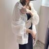 Leichte Sonnenjacke für Damen mit durchgehendem Reißverschluss, Sonnenschutz-Shirts mit langen Ärmeln, Trainings-Hoodie-Jacken mit Taschen