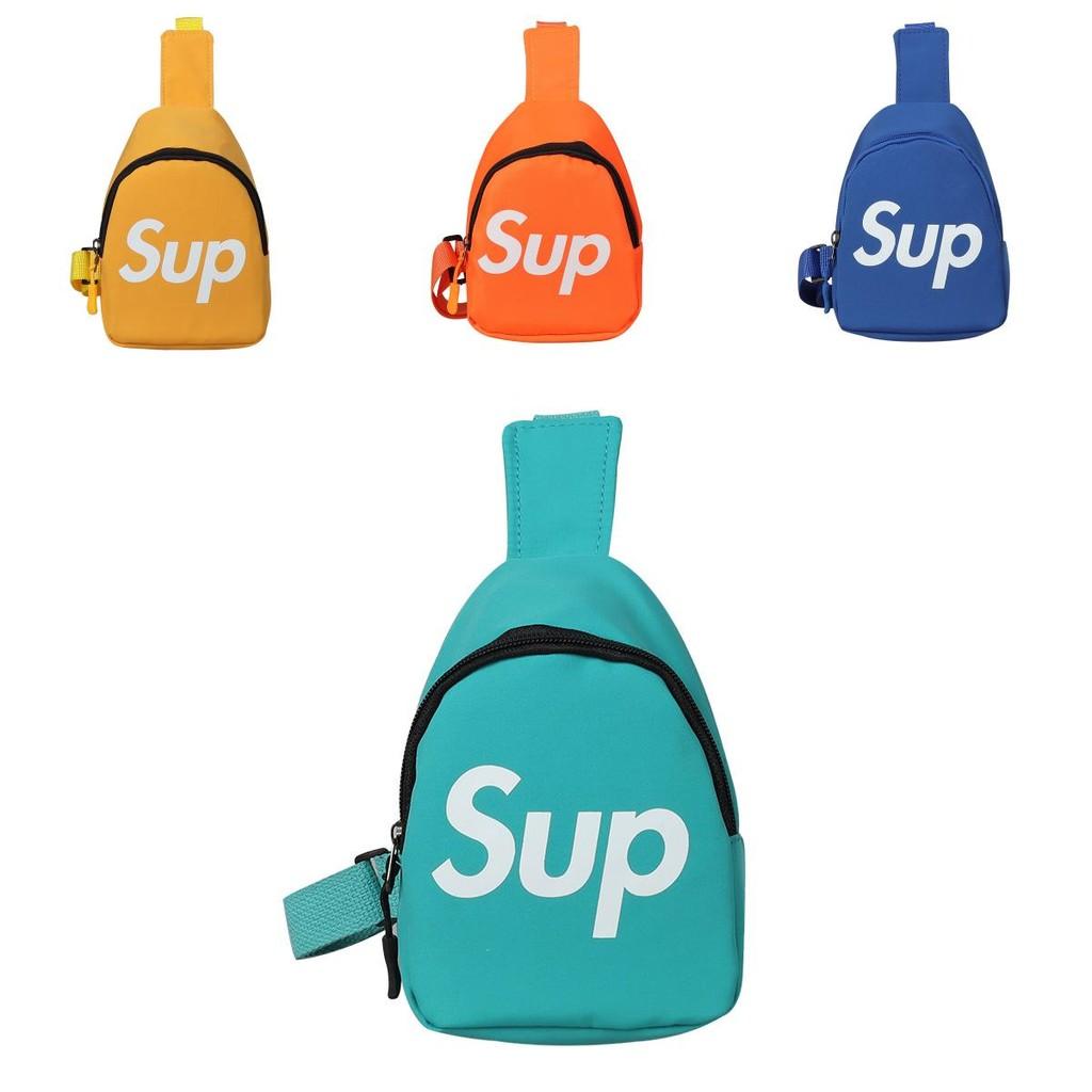 Trendiger Kinderrucksack 2024 Neuer Koreanischer Stil Buchstaben Design Niedliche Cartoon Tasche