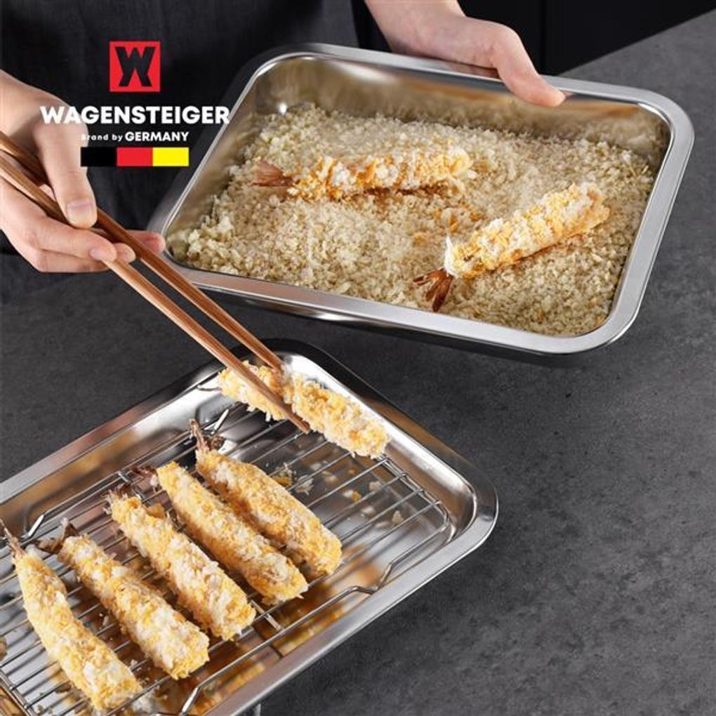 WAGENSTEIGER Stainless Steel Tray 3-piece Set No. 3 Large Size