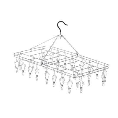 Ohki Seisakusho Laundry Goods Tangle-Resistant Stainless Steel Hanger DL 00381-4