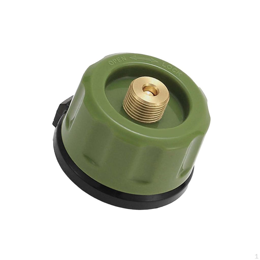 Cylinder Canister Gas Tank Adapter Converter Picnic Burner Conversion Head Barbecue Output Auto