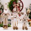 Charming Scandinavian Plush Hanging Dolls For Christmas Cheer And Holiday Decor