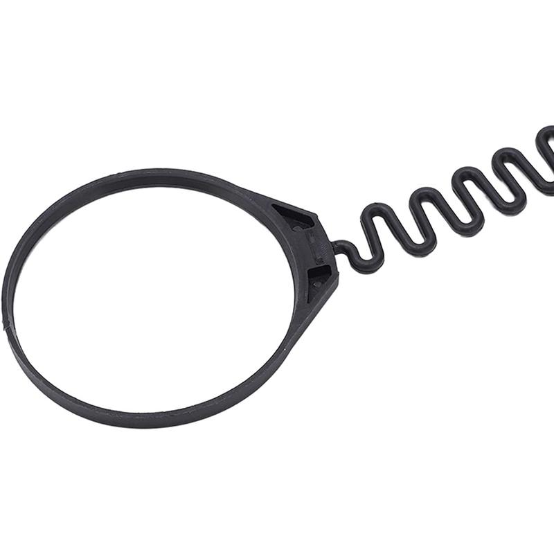 Fuel Tank Cap Cover Line Cable Wire with Ring Car Fuel Tank Cap Cover Line Cable 31336424 Black for Volvo S60 S80 S40 V40
