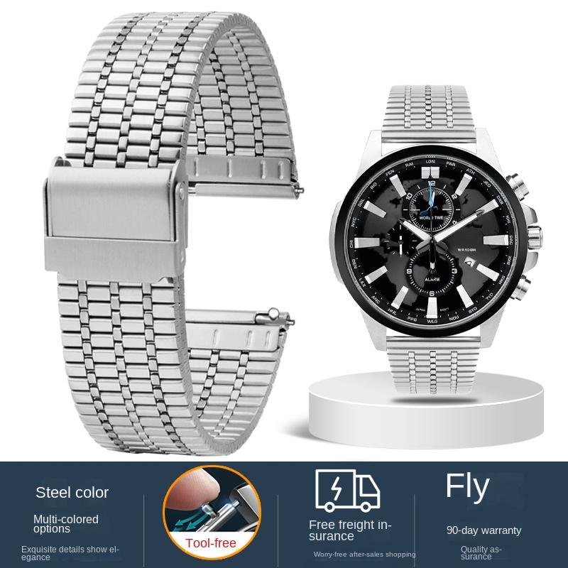 Quick Release Wrist band For Tissot citizen Casio Armani fossil watch strap men's women's stainless steel watchband 18mm 20mm 22