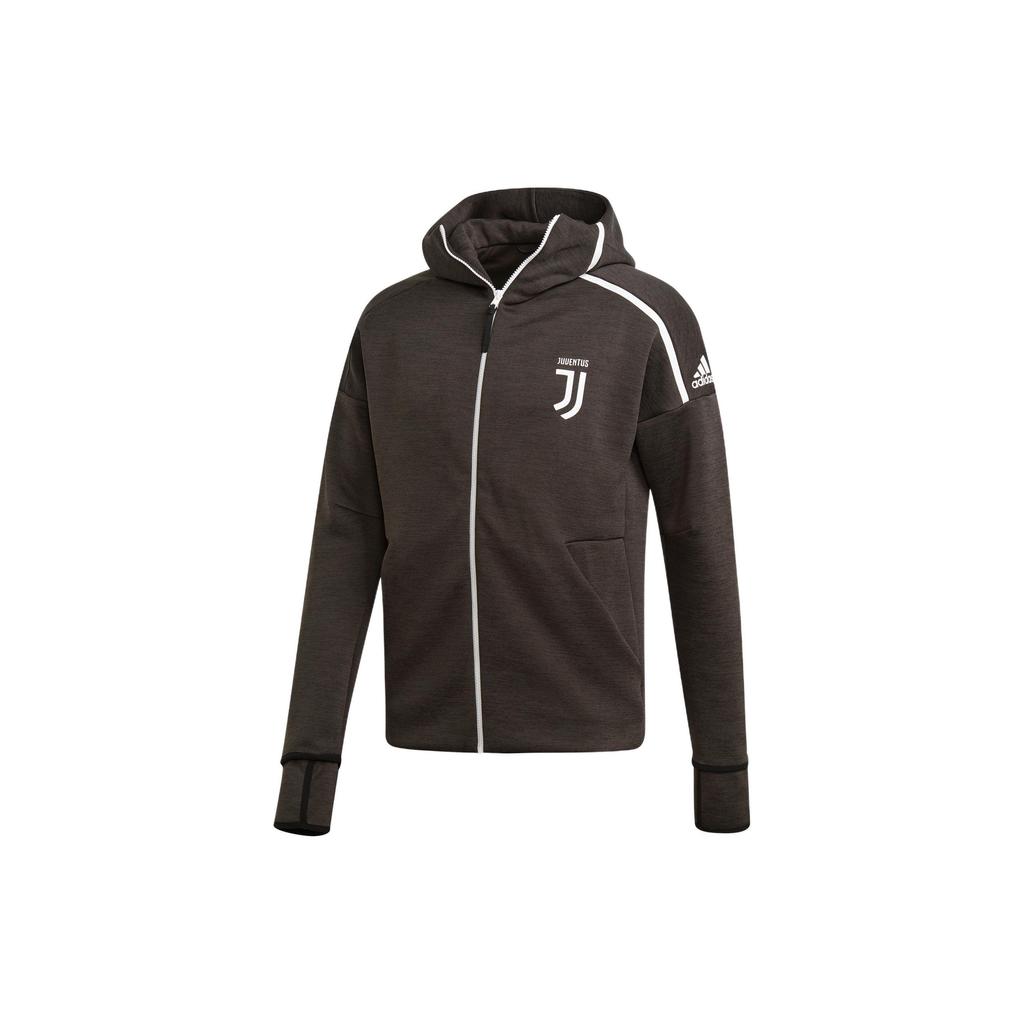 Adidas Juventus Z.N.E. Hoodie Men Jacket Charcoal-Black DS8856