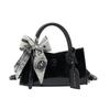 Armani Cosmetic Bag/toiletry Bag [Customized Bag] Retro Black Smart Simple Niche High-end Autumn and Winter Trend Retro Black Gift Bag Style