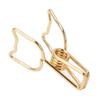 100pcs   Clips Cute Cartoon Cat Shape Metal Hollowed   Tail Clips Paper Clamps   Supplies