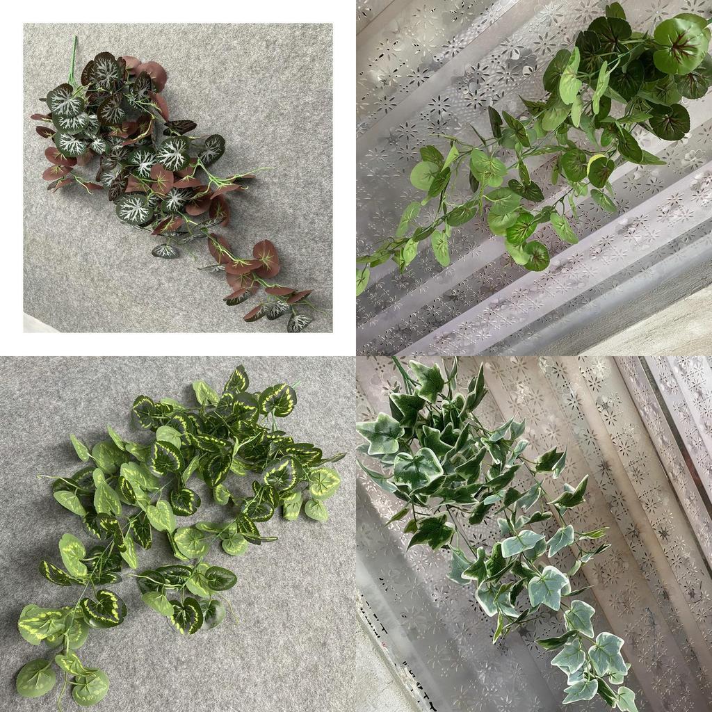 Piante Artificiali da Appendere a Parete Finta Vegetazione Rampicante Decorazione Interna per Casa Ufficio Soggiorno