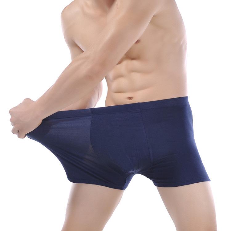 Bamboo Fiber Plus Size Men's Breathable Boxer Briefs & Sports Trunks