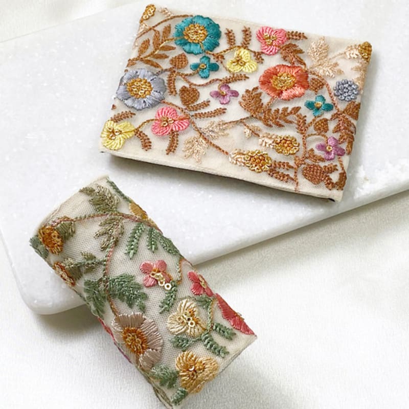 BESTY Oriental Wildflower Wide Wave Hair Cuff