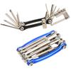 Multifunctional Stainless Steel Professional Bicycle Repair Tool Bicycle Accessories Portable Folding Tool Screwdriver