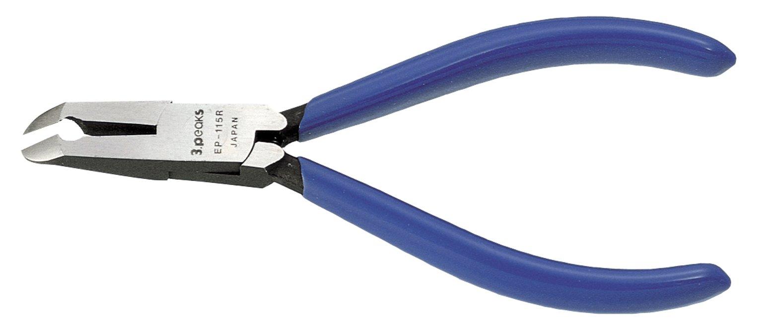 

Three Peaks Giken edge plastic nippers 115mm 3.peaks R-type EP-115R