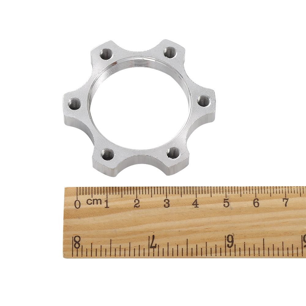 Bike Freewheel 6 Bolt Flange Adapter Threaded Disc Brakes Disc Brake Rotor Modified Disc Brake