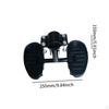 Skate Footrest 3 Wheeled Pedal Wheel Ride on Toy for Residential