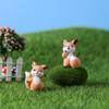 Funny Cartoon Animal Statue Waterproof Micro Landscape Ornaments Mini Animal Ornament  Courtyard
