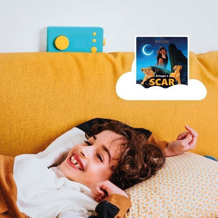 Console educative - lunii - coffret défi vilain : echappe à scar - livre audio interactif - 7 scènes - 6 énigmes