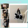 Chic Leopard Print Small Tote Bag Trendy Plush Velvet Handbag With Magnetic Closure