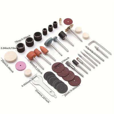 40PCS Electric Grinding Rotary Tool Accessories Drill Set Electric Polishing Sand Disc Polishing Accessories - Complete Cut
