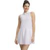 Solid Sleek Golf Sports Sleeveless Dress Women Dresses White 6009814-100