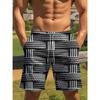 Shorts Décontractés Essentiels pour Homme Vêtements d'Extérieur Créatifs Amusants Colorés Shorts Imprimés en 3D Amples Décontractés Respirants Rafraîchissants d'Été Shorts Polyvalents