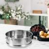 Stainless Steel Steamer Basket Lightweight Multi-Functional Food Steamer Reusable Household Kitchen Supplies Kitchen Supplies