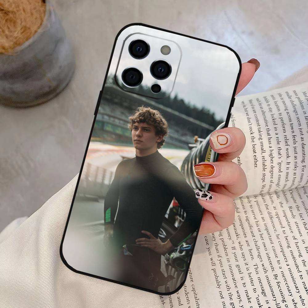 Driver K-Kimi A-Antonelli Phone Case For iPhone 17, 16,15,14,13,12,11 Plus,Pro Max, Others Soft Black Cover