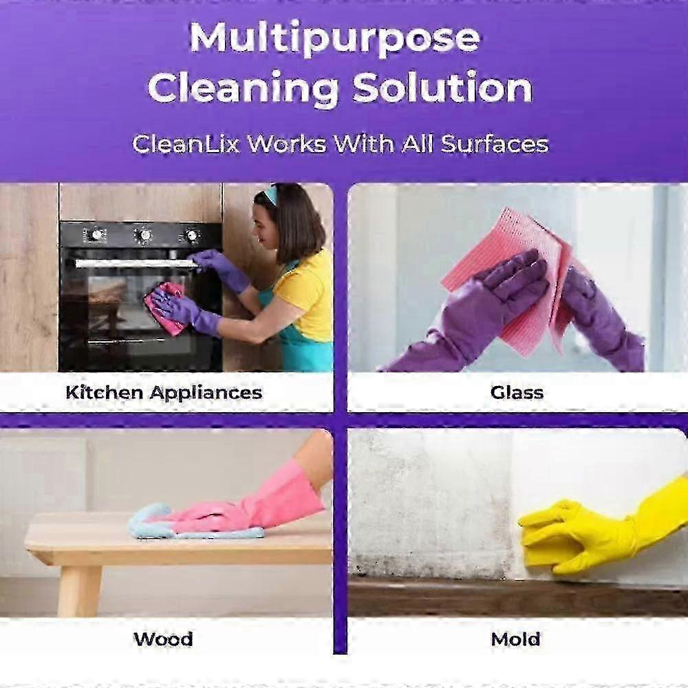Clean Concentrated Cleaning Tablets w/ Spray Bottle 2025 New