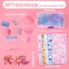 Account Material Guka Sticker Set DIY Keychain Making Kit DIY Handbook Material Sticker DIY Keyring