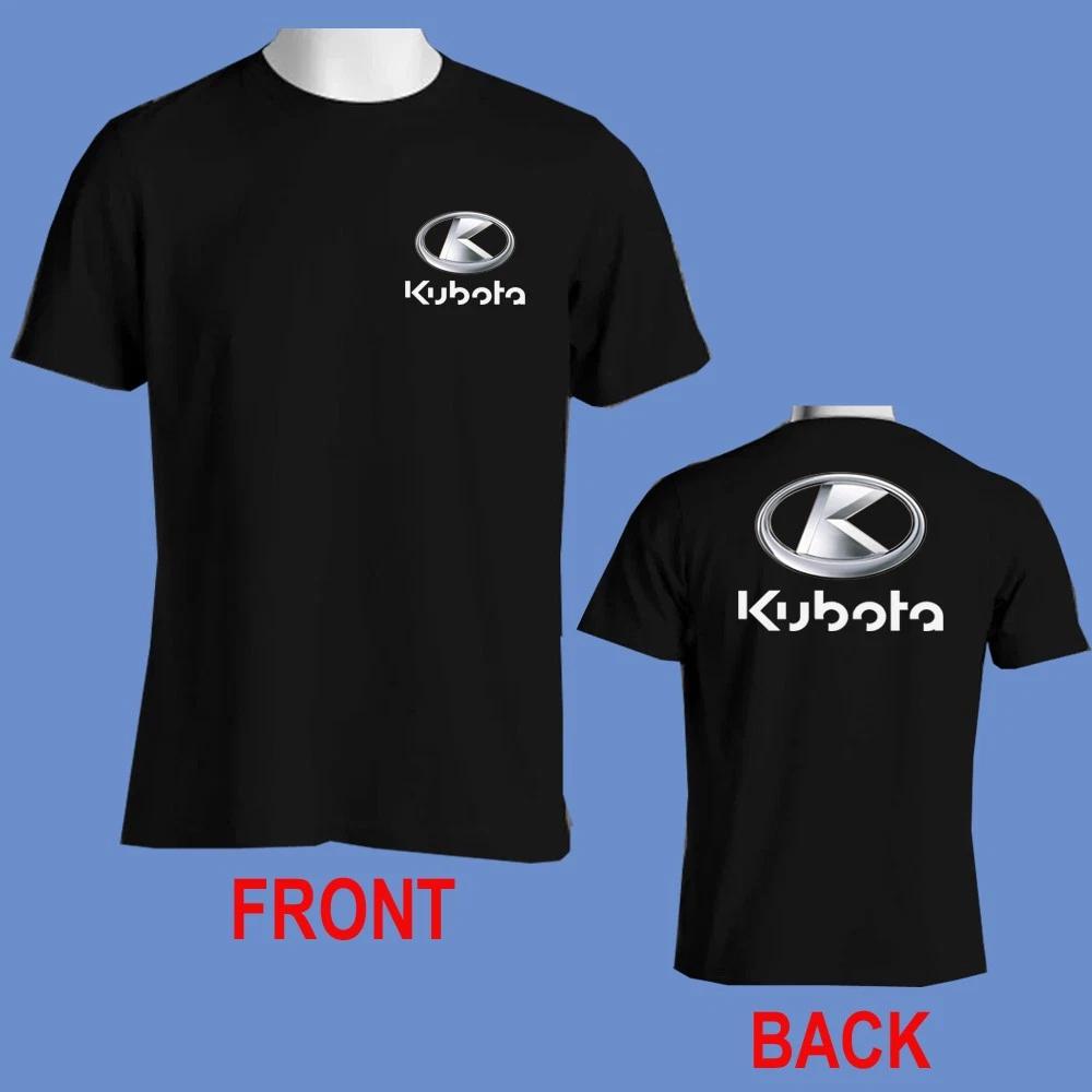 Kubota Tractor Men s T-Shirt Women s Tee Top Unisex Black Size S-5XL 4XL
