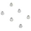 Earring Backs 925 Silver Replacement Secure Locking Studs Backs for Women Girls 3 Pairs
