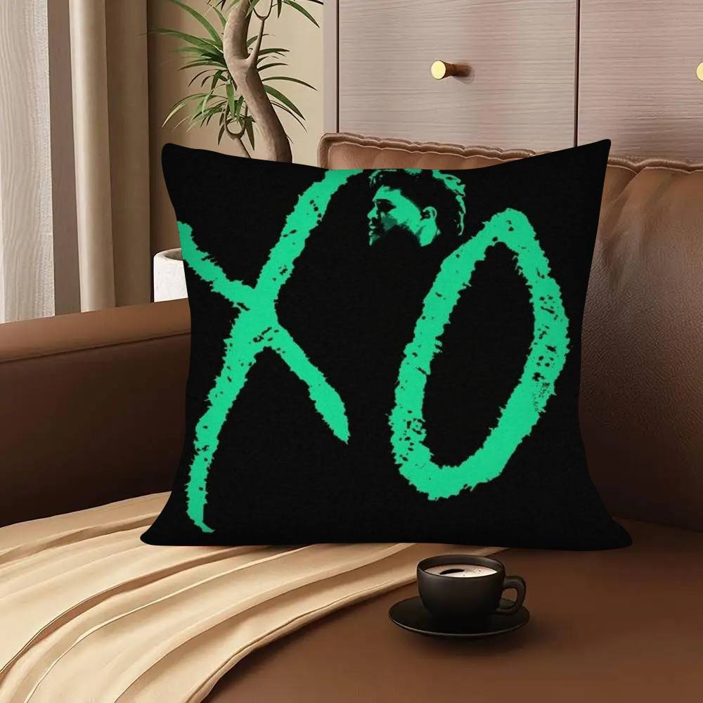 1Pc Rapper The Weeknd Xo Pillow Case Fashion Square Pillowcase Bedroom Sofa Room Ins Decoration Leisure