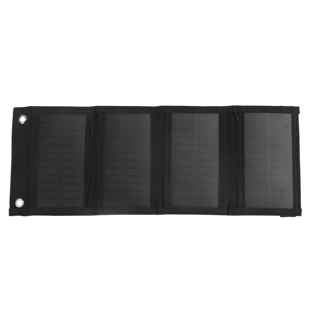 5V 10W Portable Solar Panel USB Output Waterproof Nylon 4 Folds Solar Charger for Outdoor Power Generation