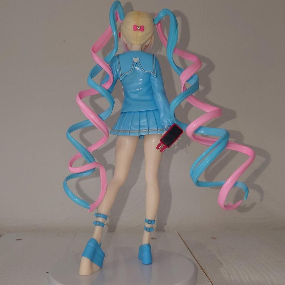 18.5CM Needy Girl Overdose Anime Figure Pop Up Parade KAngel Action Figures Virtual Uploader PVC Collection Model Ornaments Toys