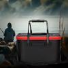 Water-Resistant Foldable Fishing Bucket Thickened Durable Fishing Tackle Bag EVA Breathable Fish Oxygenation Pump Container
